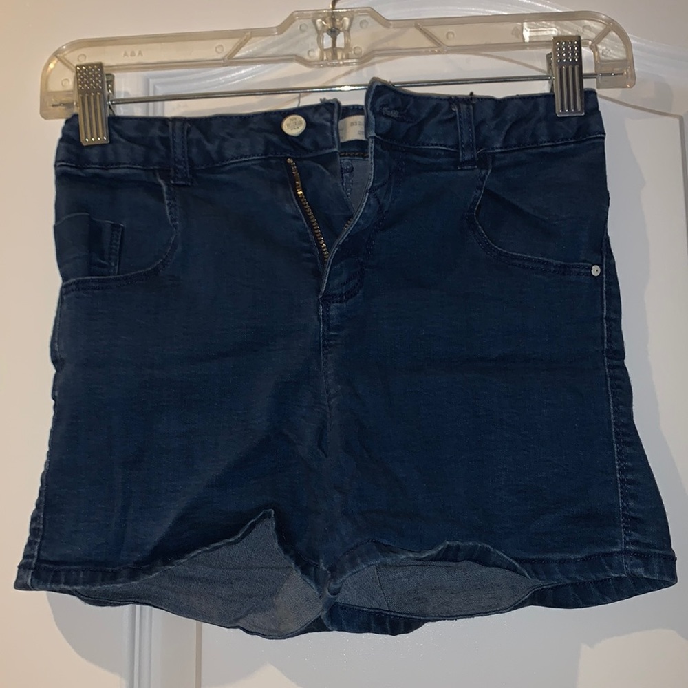 Jean shorts - dark blue